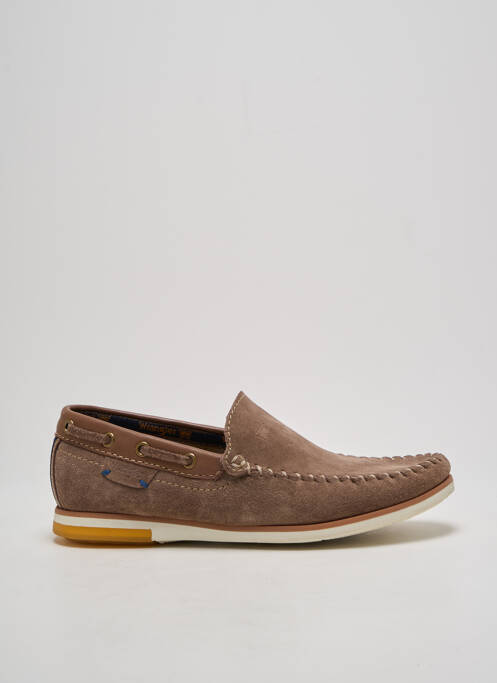 Mocassins marron WRANGLER pour homme