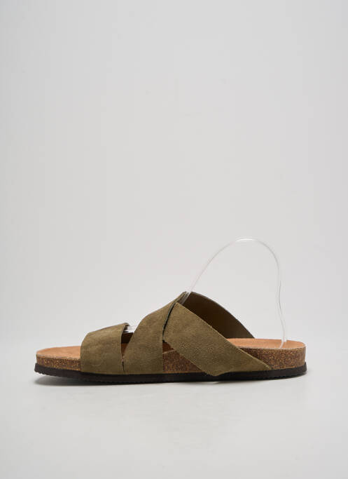 Mules/Sabots vert SELECTED pour homme