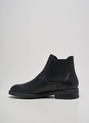 Bottines/boots matière lisse talon bas noir SELECTED homme
