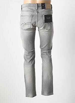 Jeans coupe slim stretch taille normale gris TEDDY SMITH homme