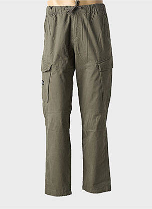 Pantalon cargo taille élastique taille normale vert TEDDY SMITH homme