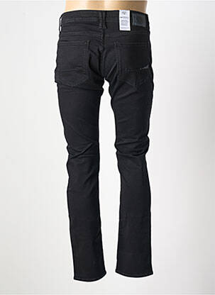 Jeans coupe slim stretch taille basse noir LE TEMPS DES CERISES homme