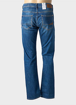 Jeans coupe droite stretch taille normale bleu LE TEMPS DES CERISES homme