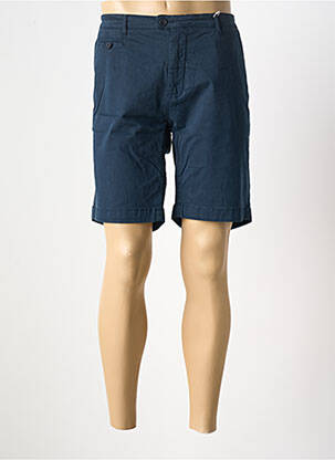 Bermuda taille à pinces taille normale bleu CASUAL FRIDAY homme