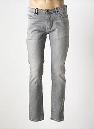Jeans coupe slim gris TEDDY SMITH pour homme