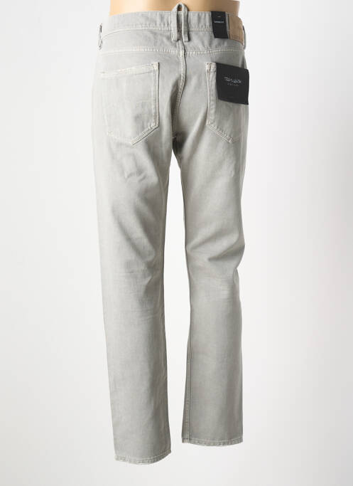 Jeans coupe droite gris TEDDY SMITH pour homme