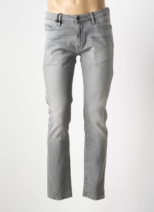 Jeans coupe slim gris TEDDY SMITH pour homme