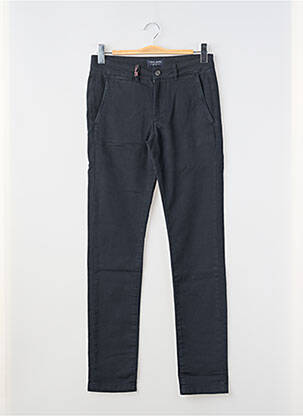 Pantalon chino poches bleu TEDDY SMITH homme