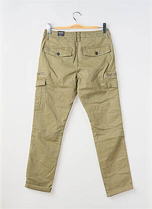 Pantalon cargo coupe droite vert DEELUXE homme