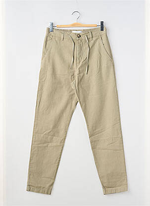 Pantalon chino beige SELECTED homme