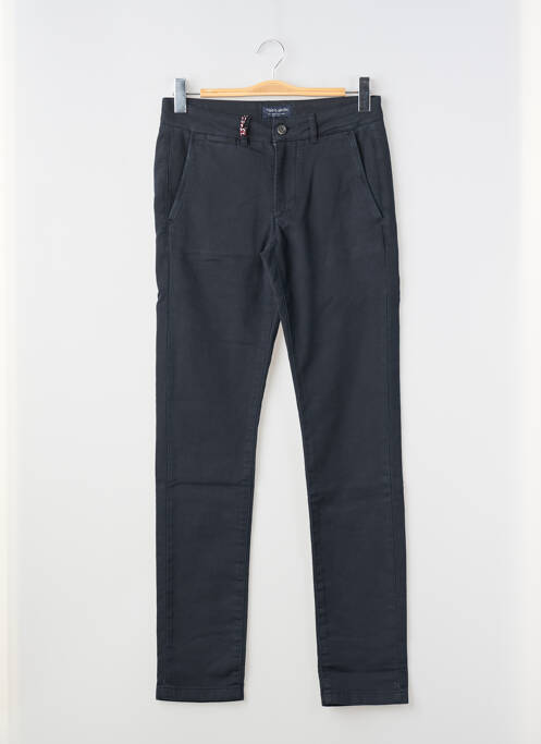 Pantalon chino poches bleu TEDDY SMITH homme
