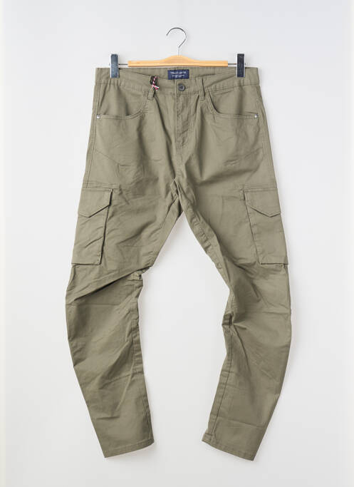 Pantalon cargo vert TEDDY SMITH femme