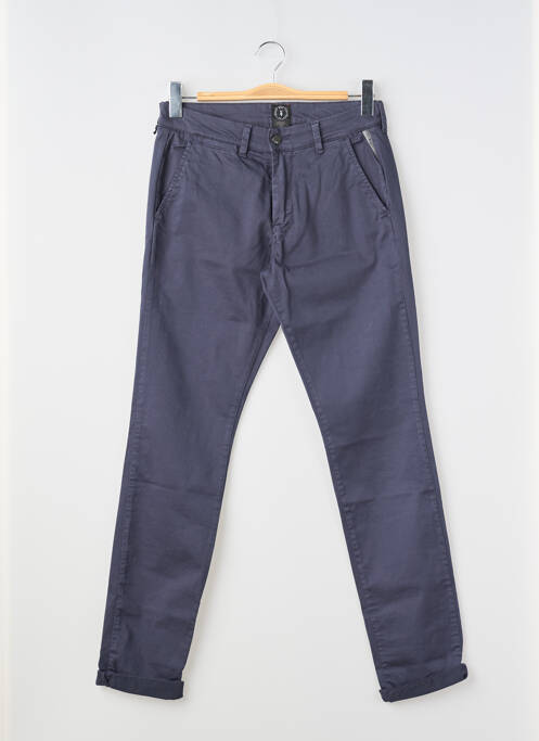 Pantalon chino bleu LE TEMPS DES CERISES homme