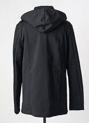 Parka manches longues a capuche noir HBT homme