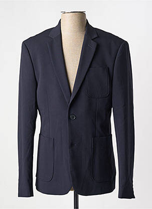 Blazer finition intérieure doublée bleu TEDDY SMITH homme