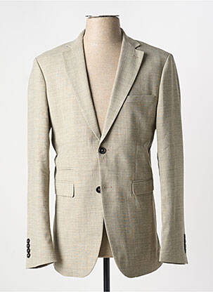 Blazer finition intérieure doublée beige SELECTED homme