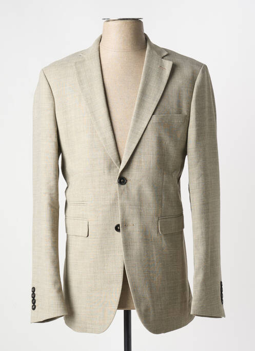 Blazer beige SELECTED pour homme