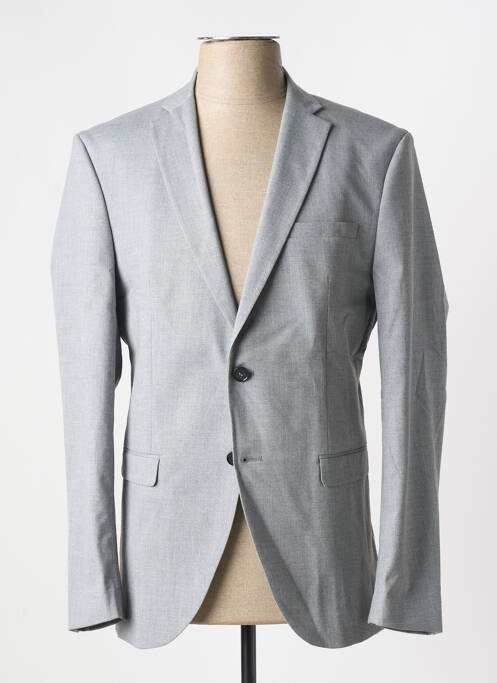 Blazer gris SELECTED pour homme