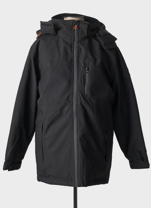 Parka noir DEELUXE pour homme