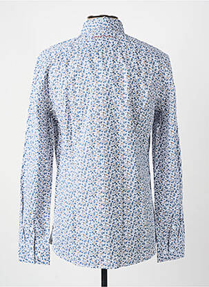 Chemise manches longues imprimé fleurs bleu TEDDY SMITH homme