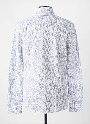 Chemise manches longues imprimé fantaisie bleu TEDDY SMITH homme
