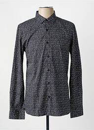 Chemise manches longues imprimé fantaisie gris TEDDY SMITH homme