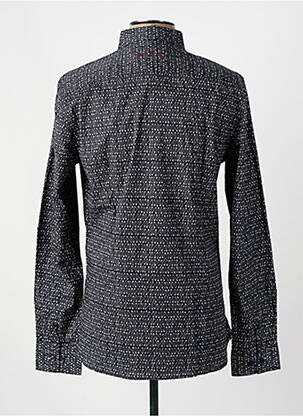 Chemise manches longues imprimé fantaisie gris TEDDY SMITH homme