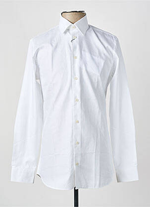 Chemise manches longues coupe cintrée blanc SELECTED homme