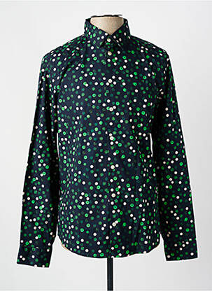 Chemise manches longues coupe cintrée vert CASUAL FRIDAY homme