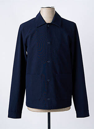 Veste casual fermeture boutonnée sur le devant bleu CASUAL FRIDAY homme