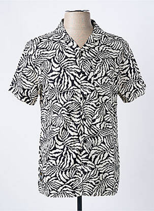 Chemise manches courtes poches beige DEELUXE homme