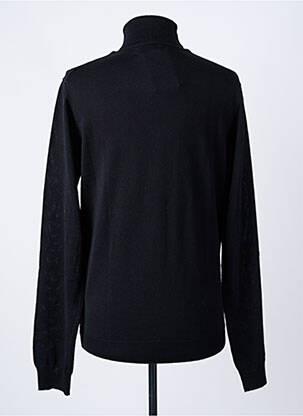Pull col roulé manches longues manches longues noir CASUAL FRIDAY homme
