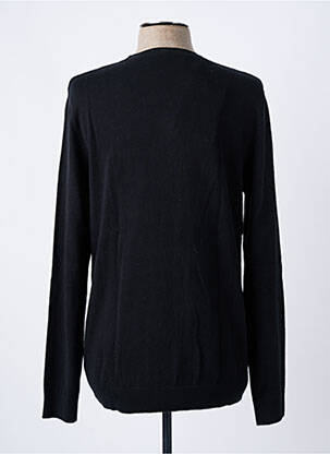 Pull col rond manches longues noir SELECTED homme