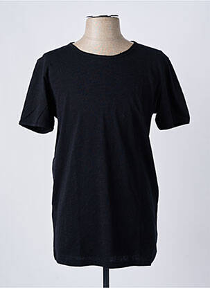 T-shirt stretch manches courtes noir SELECTED homme