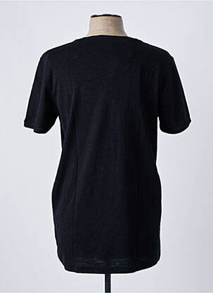T-shirt stretch manches courtes noir SELECTED homme