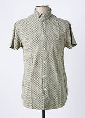 Chemise manches courtes vert DEELUXE homme seconde vue