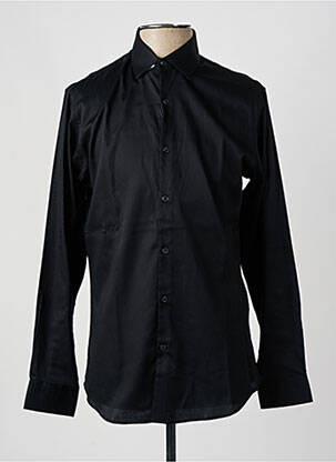 Chemise manches longues noir SELECTED homme