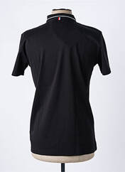 Polo noir LE TEMPS DES CERISES homme seconde vue