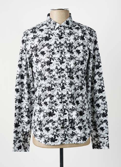 Chemise manches longues imprimé fantaisie gris TEDDY SMITH homme