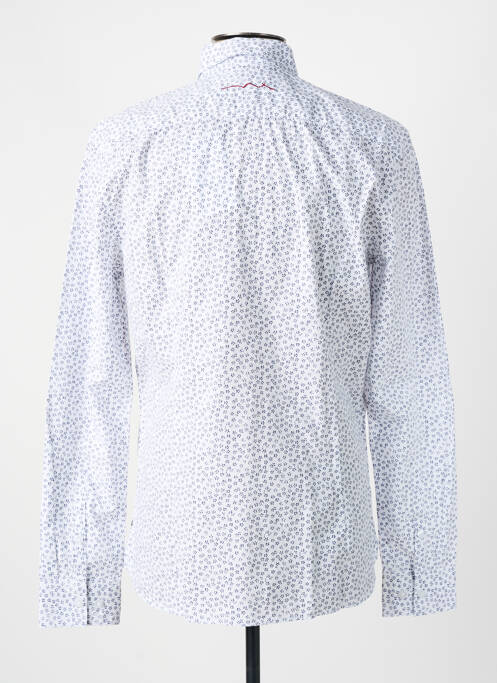Chemise manches longues imprimé fantaisie bleu TEDDY SMITH homme