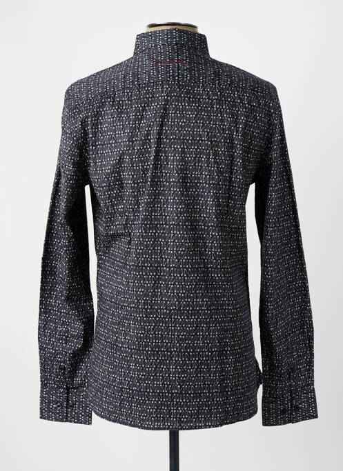 Chemise manches longues imprimé fantaisie gris TEDDY SMITH homme