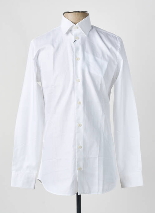 Chemise manches longues coupe cintrée blanc SELECTED homme
