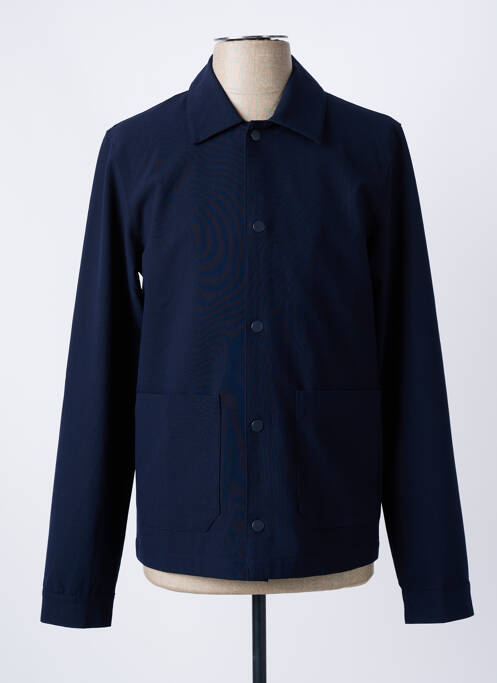 Veste casual fermeture boutonnée sur le devant bleu CASUAL FRIDAY homme
