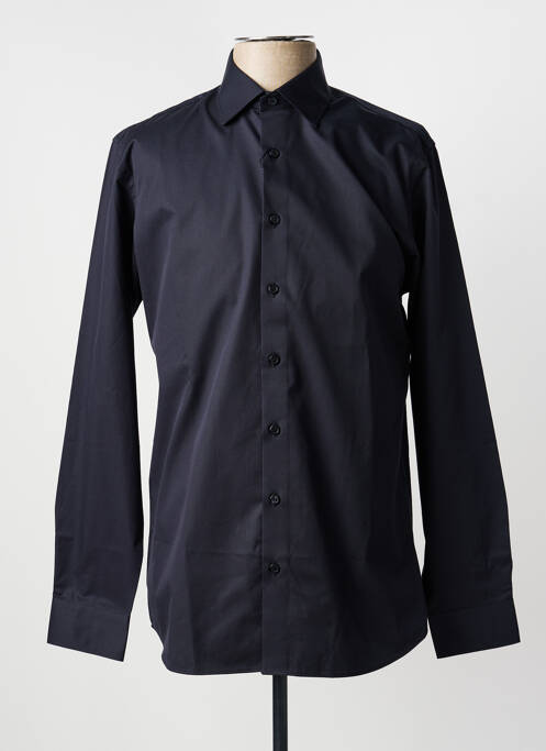 Chemise manches longues coupe cintrée noir SELECTED homme