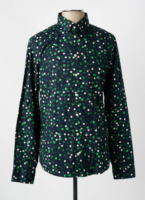 Chemise manches longues vert CASUAL FRIDAY homme