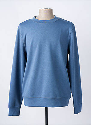 Sweat-shirt manches longues manches longues bleu CASUAL FRIDAY homme