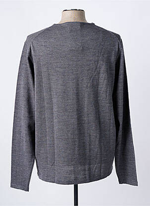 Pull coupe droite manches longues gris CASUAL FRIDAY femme