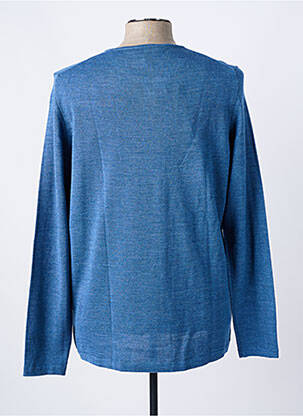 Pull coupe droite manches longues bleu CASUAL FRIDAY femme
