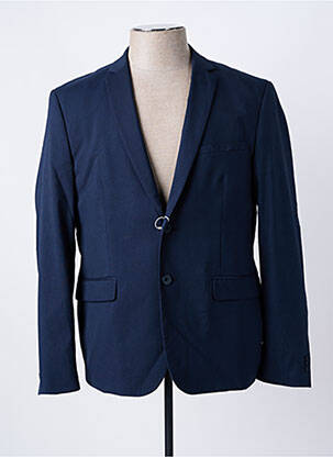 Blazer manches longues bleu CASUAL FRIDAY homme