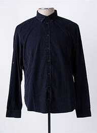 Chemise manches longues coupe droite bleu CASUAL FRIDAY homme